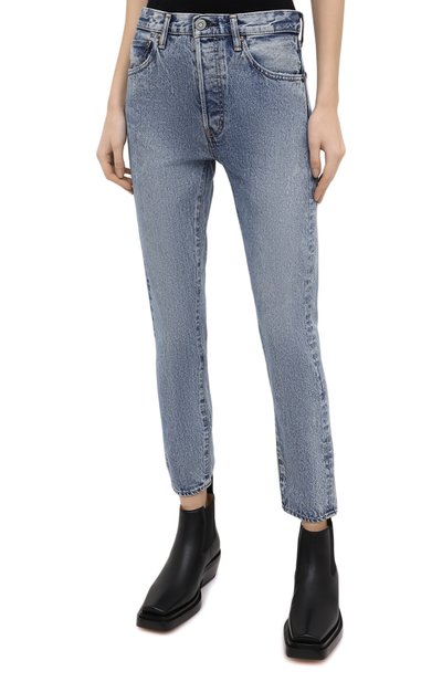 Джинсы MOUSSY голубого цвета по цене 31900 руб., арт. 025DAC11-2090, фото 3 Джинсы MOUSSY, арт. 025DAC11-2090, фото 3