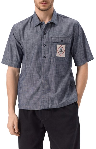 Хлопковая рубашка C.P. COMPANY, арт. 18CMSH151A110065W, фото 3