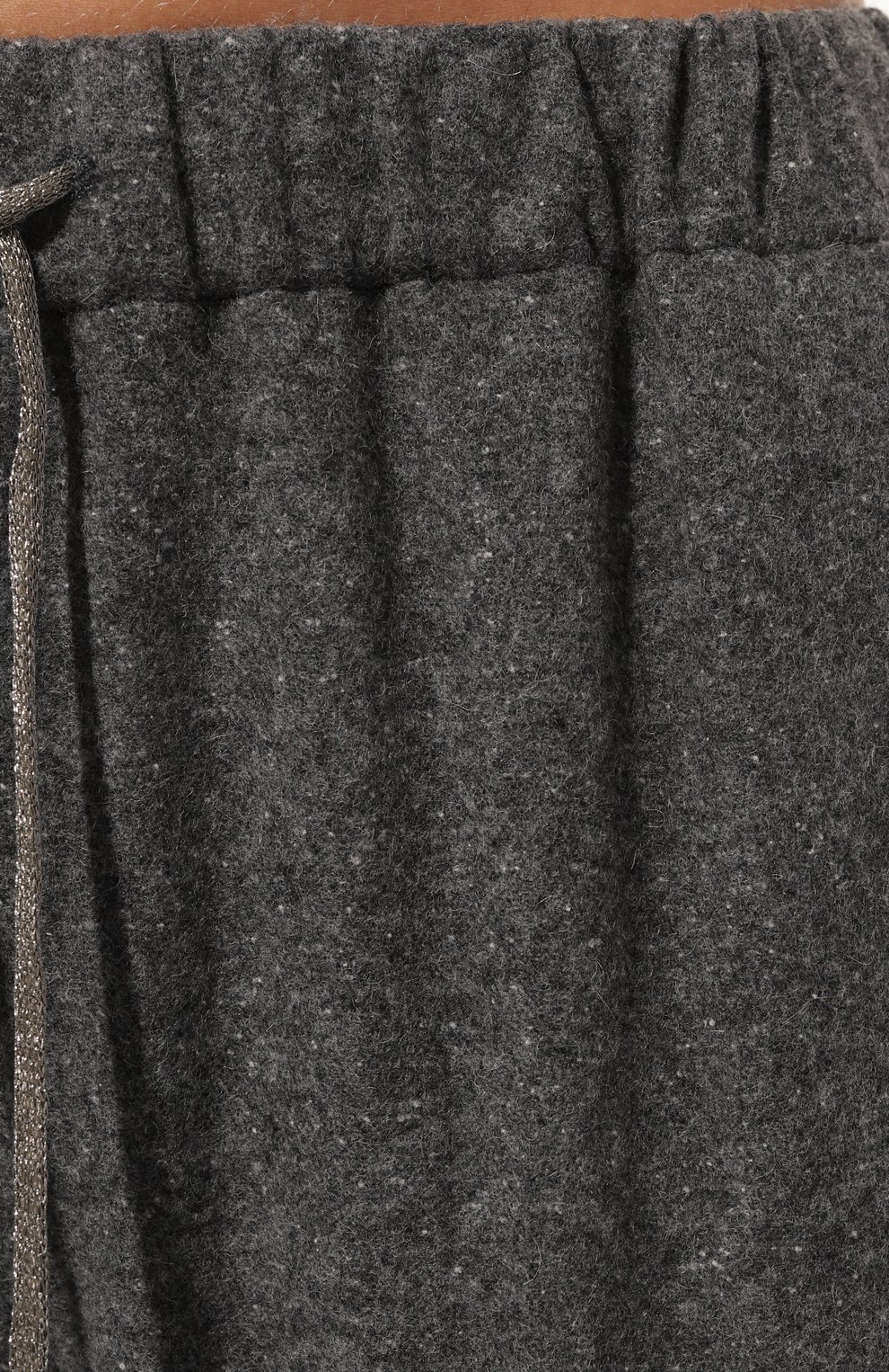 Джоггеры из шерсти и шелка ANTONELLI FIRENZE, арт. M8204/883C, фото 5