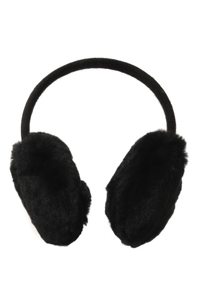 Шерстяные наушники с мехом YVES SALOMON ENFANT, арт. 20WEA310XXREXX, фото 1