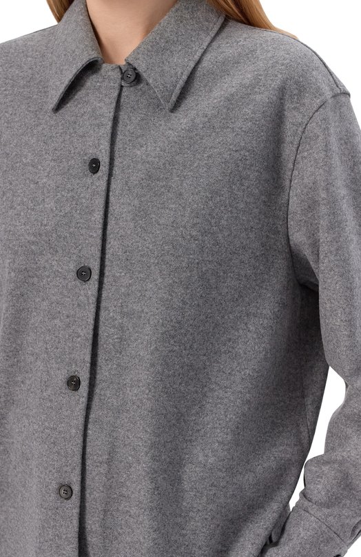 Шерстяная рубашка Windsor 52 DB687 10020237/30049184 Серый  52 DB687 10020237/30049184 Фото 5
