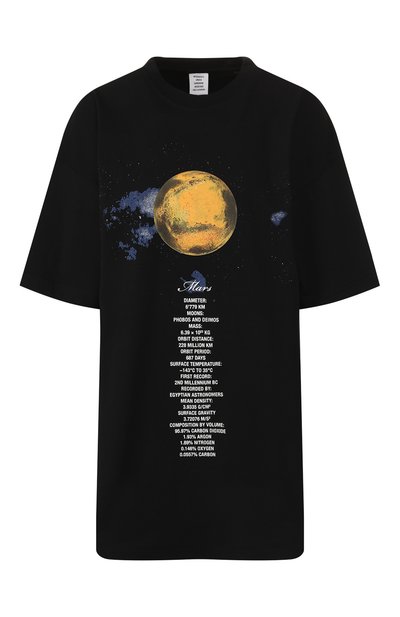 Женская хлопковая футболка VETEMENTS, арт. UAH20TR901/W