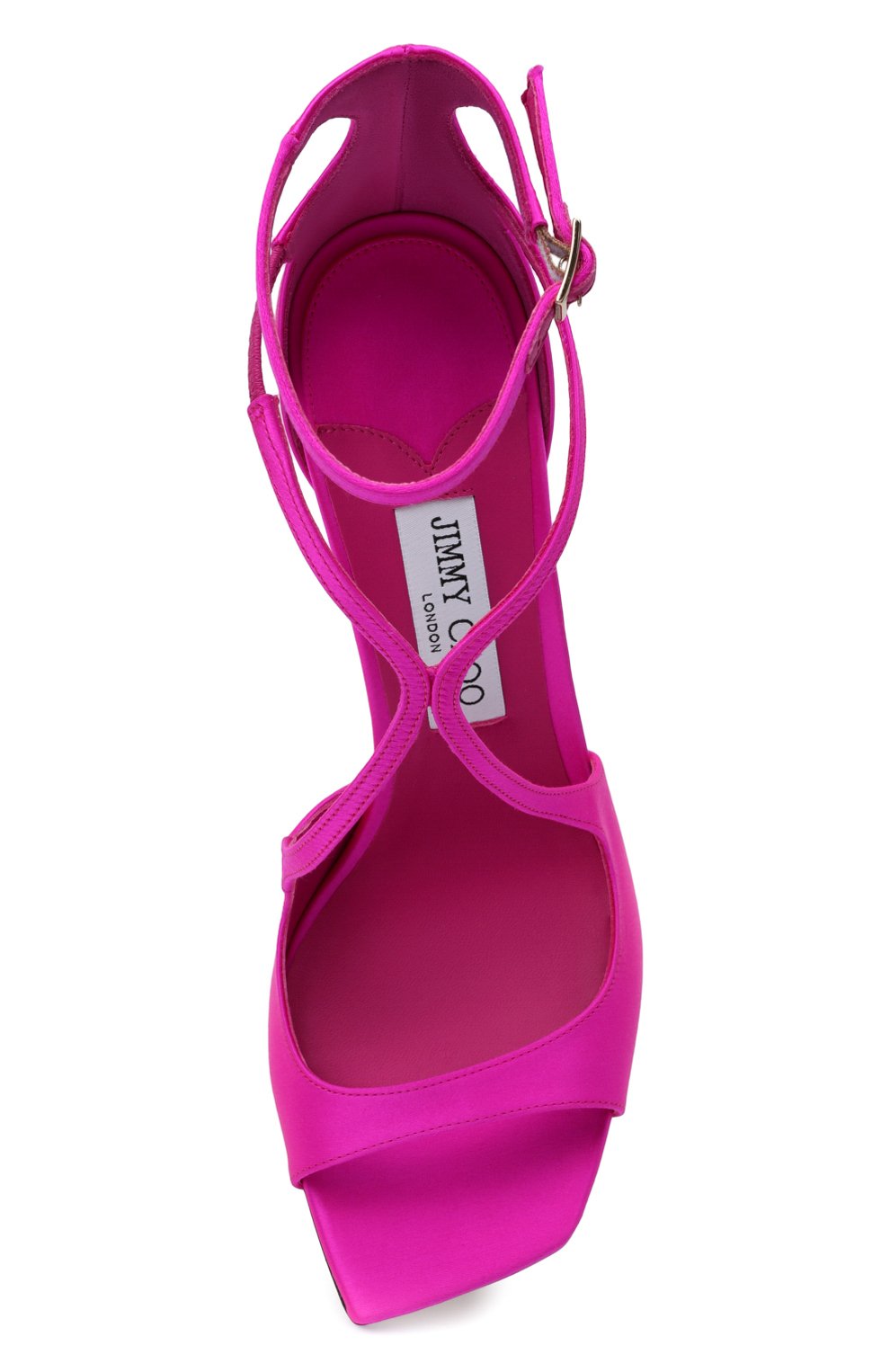 Текстильные босоножки azia 95 JIMMY CHOO, арт. AZIA 95/SAT, фото 6