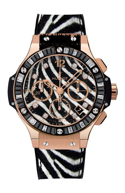Женские часы big bang gold zebra bang HUBLOT, арт. 341.PX.7518.VR.1975