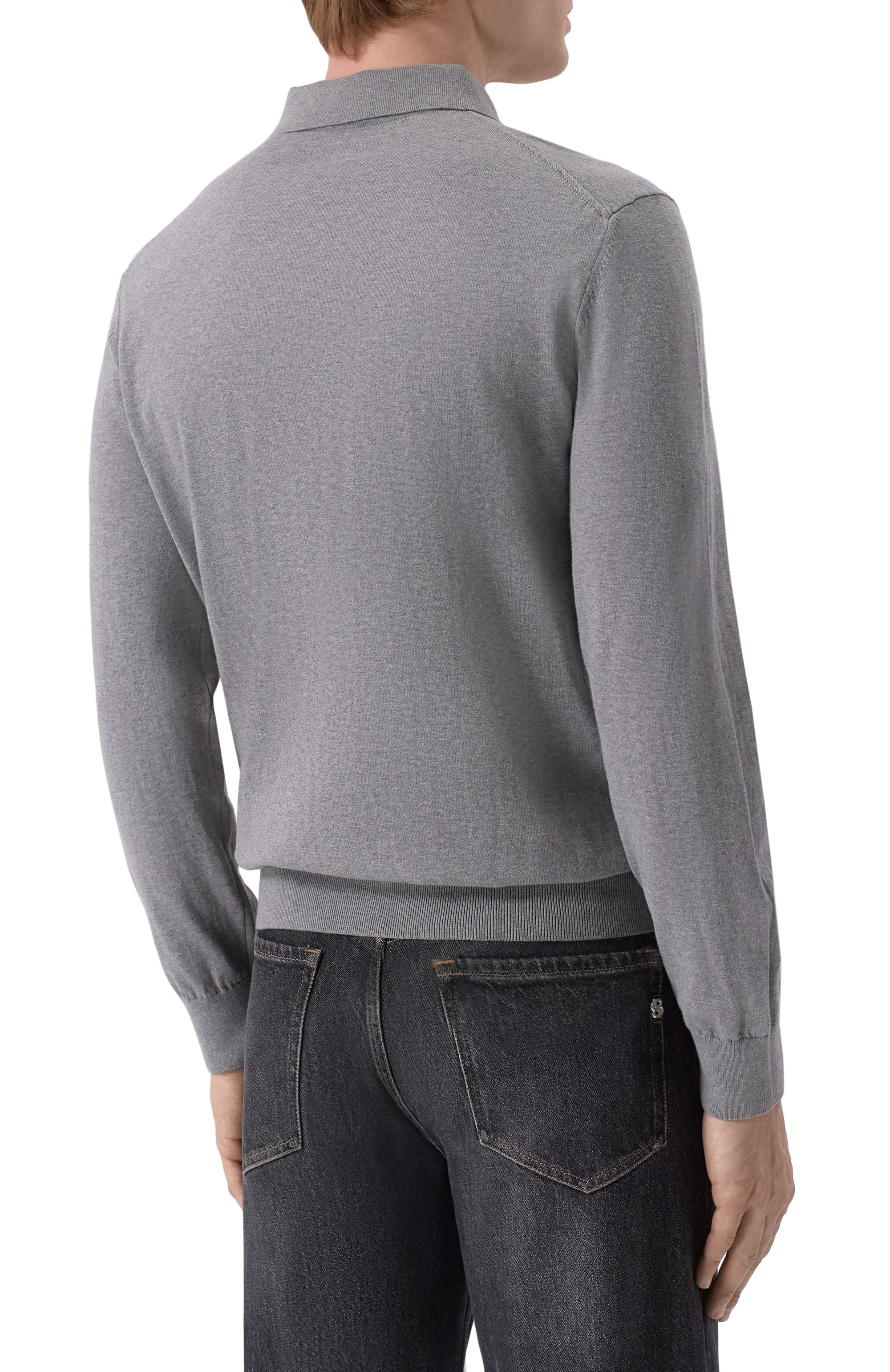 Хлопковое поло BOSS, арт. 50506025, фото 4