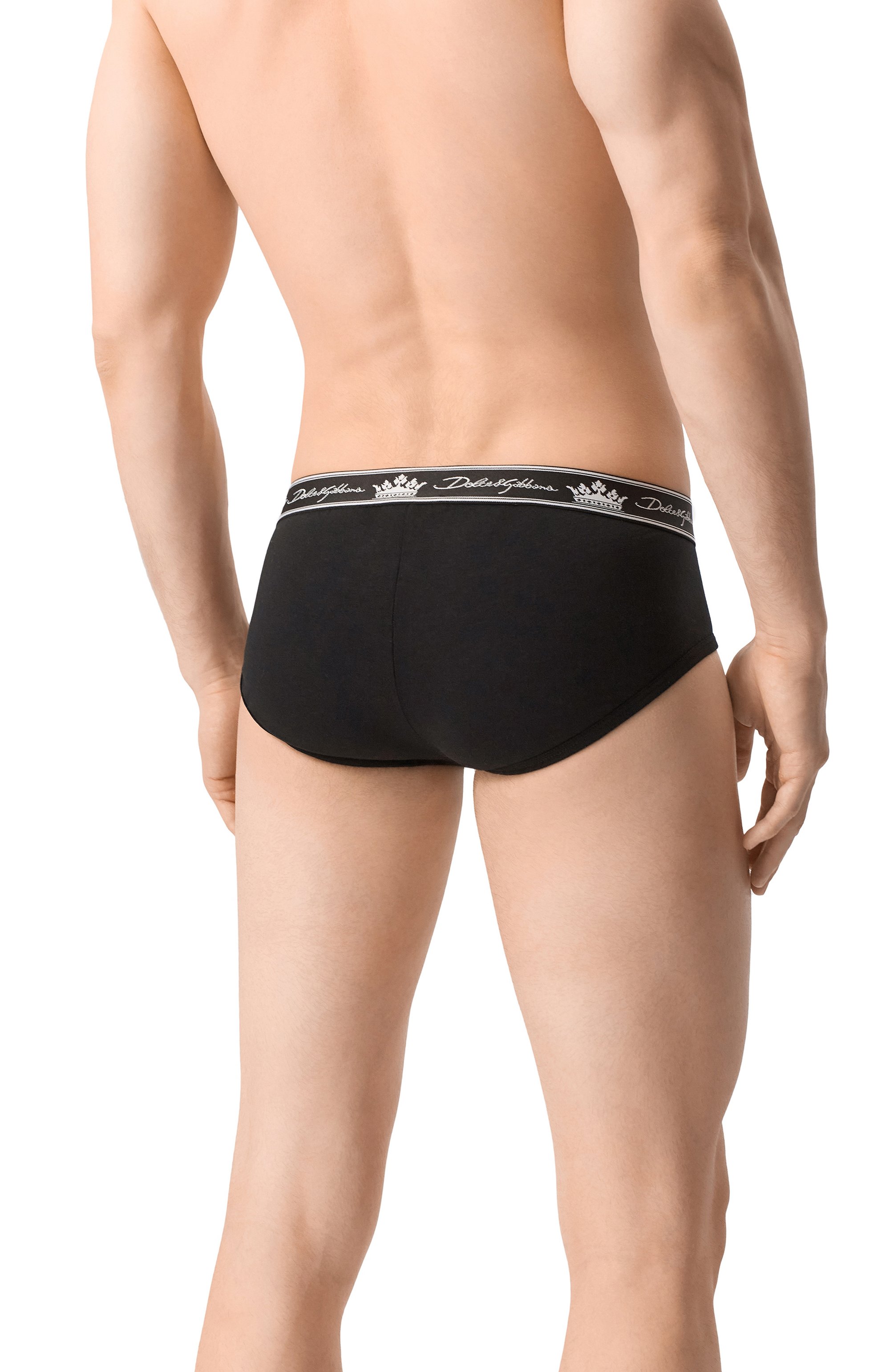 Хлопковые брифы DOLCE & GABBANA, арт. M3B82J/0NR55, фото 3