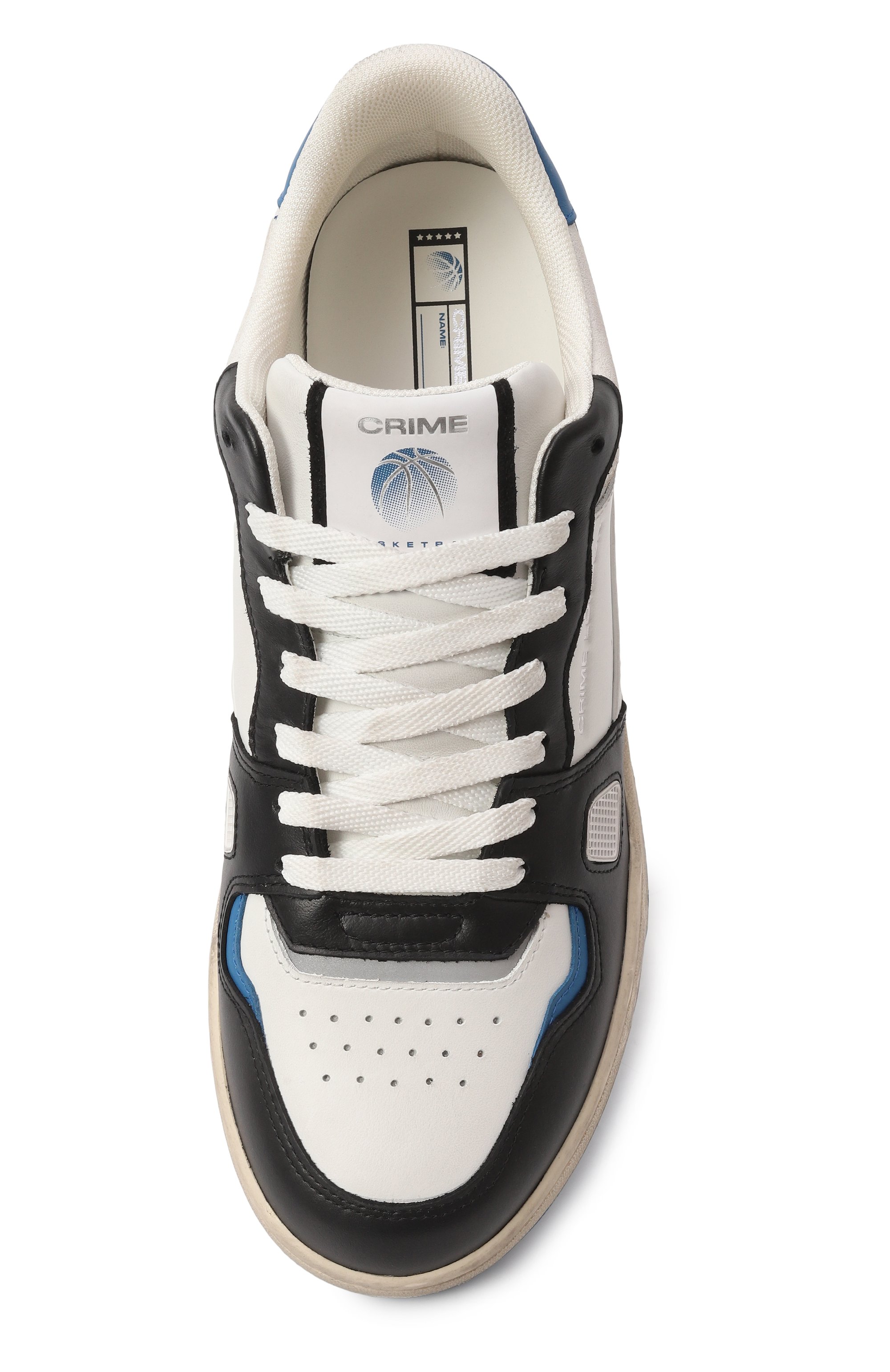 Кожаные кеды off court og CRIME LONDON, арт. 16300PP5, фото 7