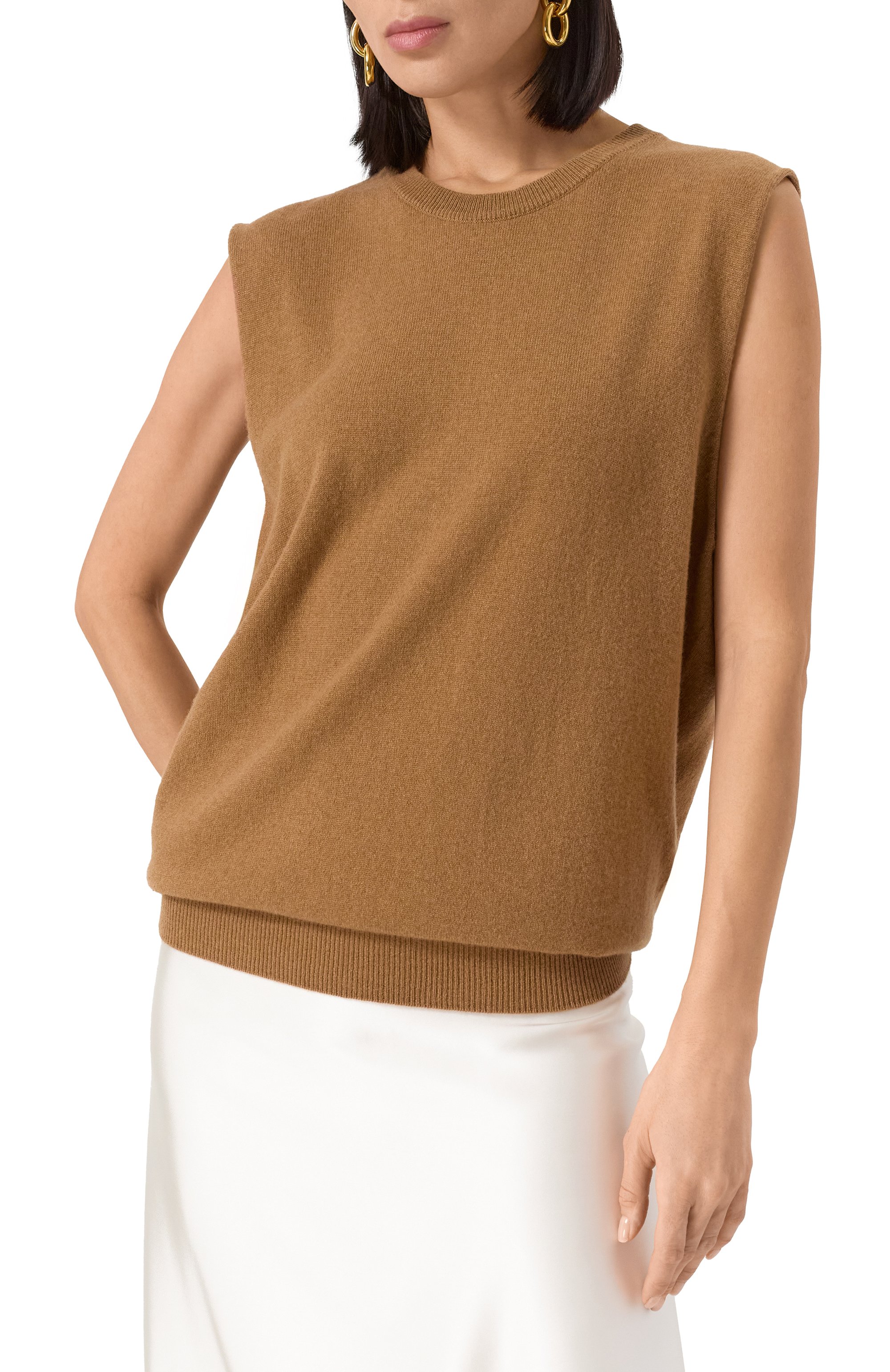 Кашемировый топ JIL SANDER, арт. J02GP0017/J13201, фото 3