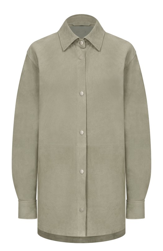 Замшевая рубашка MVST M26.2PW.L022/METIS SUEDE 0.4 MM Зелёный M26.2PW.L022/METIS SUEDE 0.4 MM