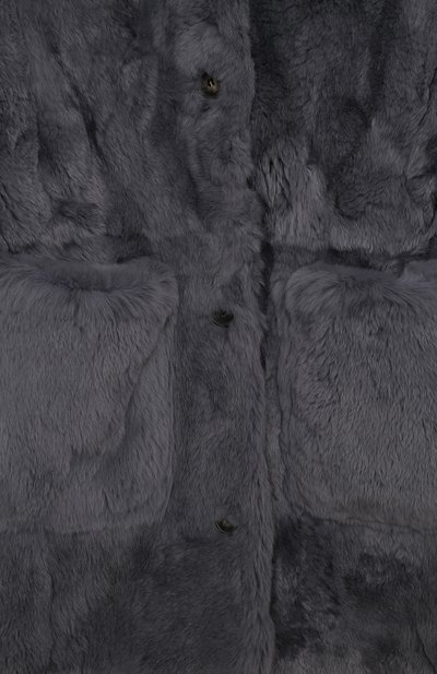 Шуба из меха кролика YVES SALOMON ENFANT, арт. 20WEM307XXREXX/8-10, фото 3