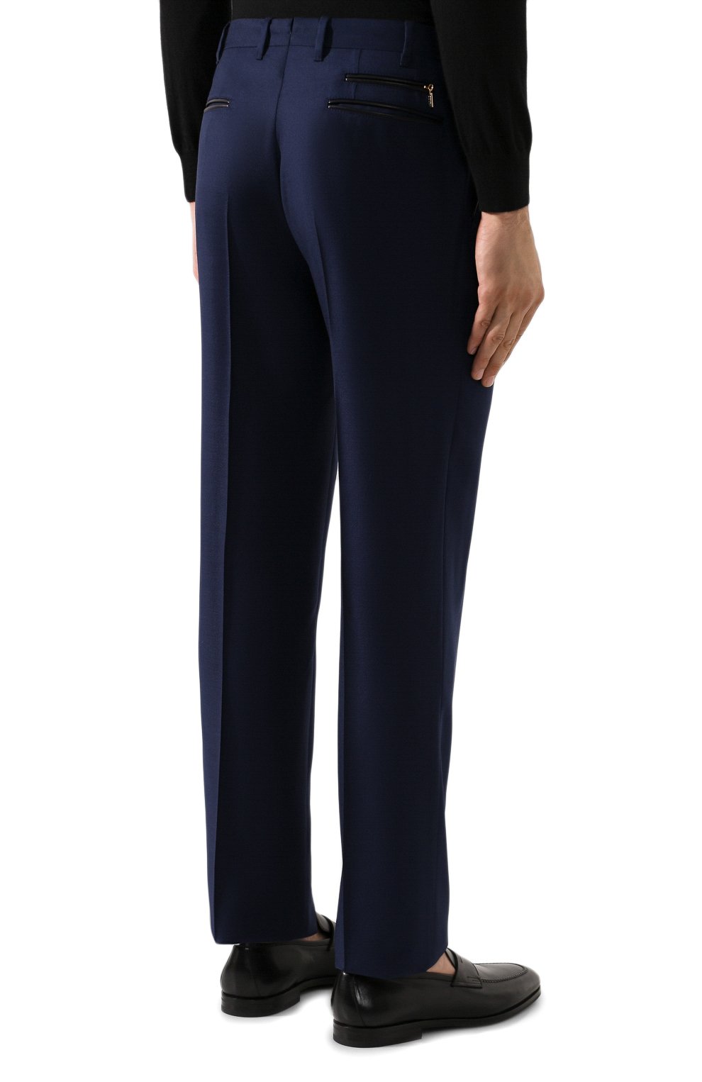 Шерстяные брюки ZILLI, арт. M0S-40-38N-B6406/0001, фото 4