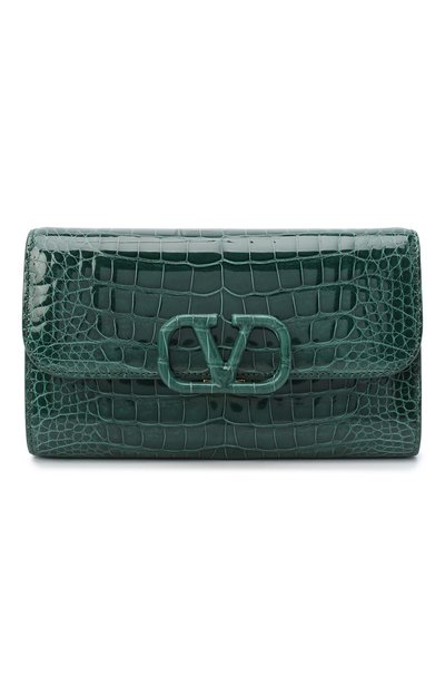 Клатч из кожи аллигатора VALENTINO, арт. UW2B0H28/XDE/AMIS, фото 1