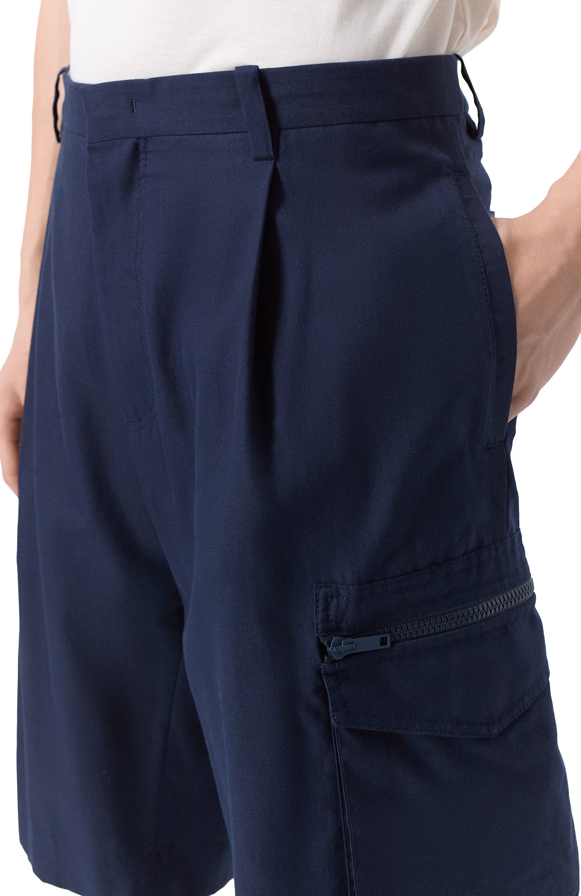 Шорты из хлопка и шелка MVST, арт. 25E/X1P/0/D051/0207, фото 5