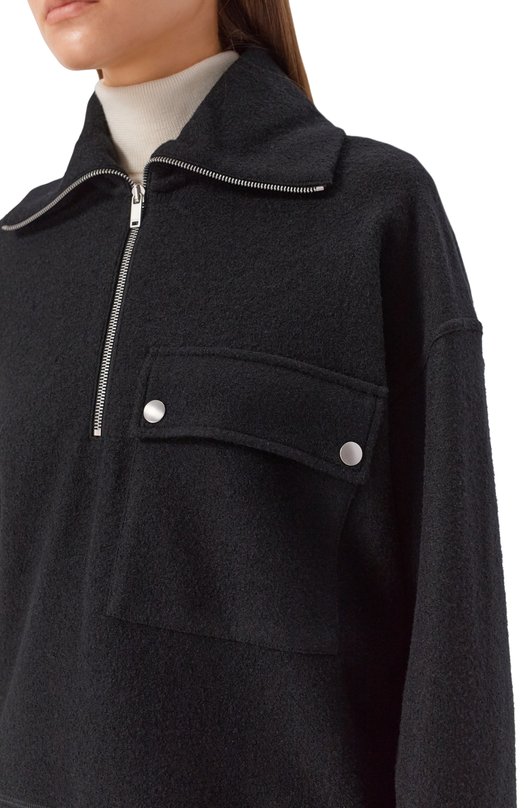 Свитшот Jil Sander J40GU0124/J41423 Чёрный  J40GU0124/J41423 Фото 5