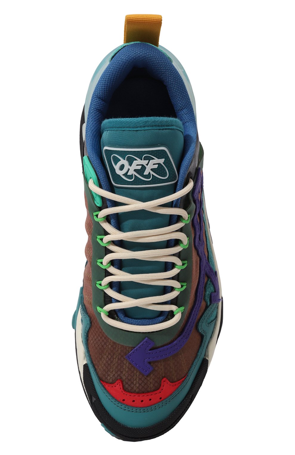 Комбинированные кроссовки odsy-2000 OFF-WHITE, арт. OMIA190F22FAB0016037, фото 6