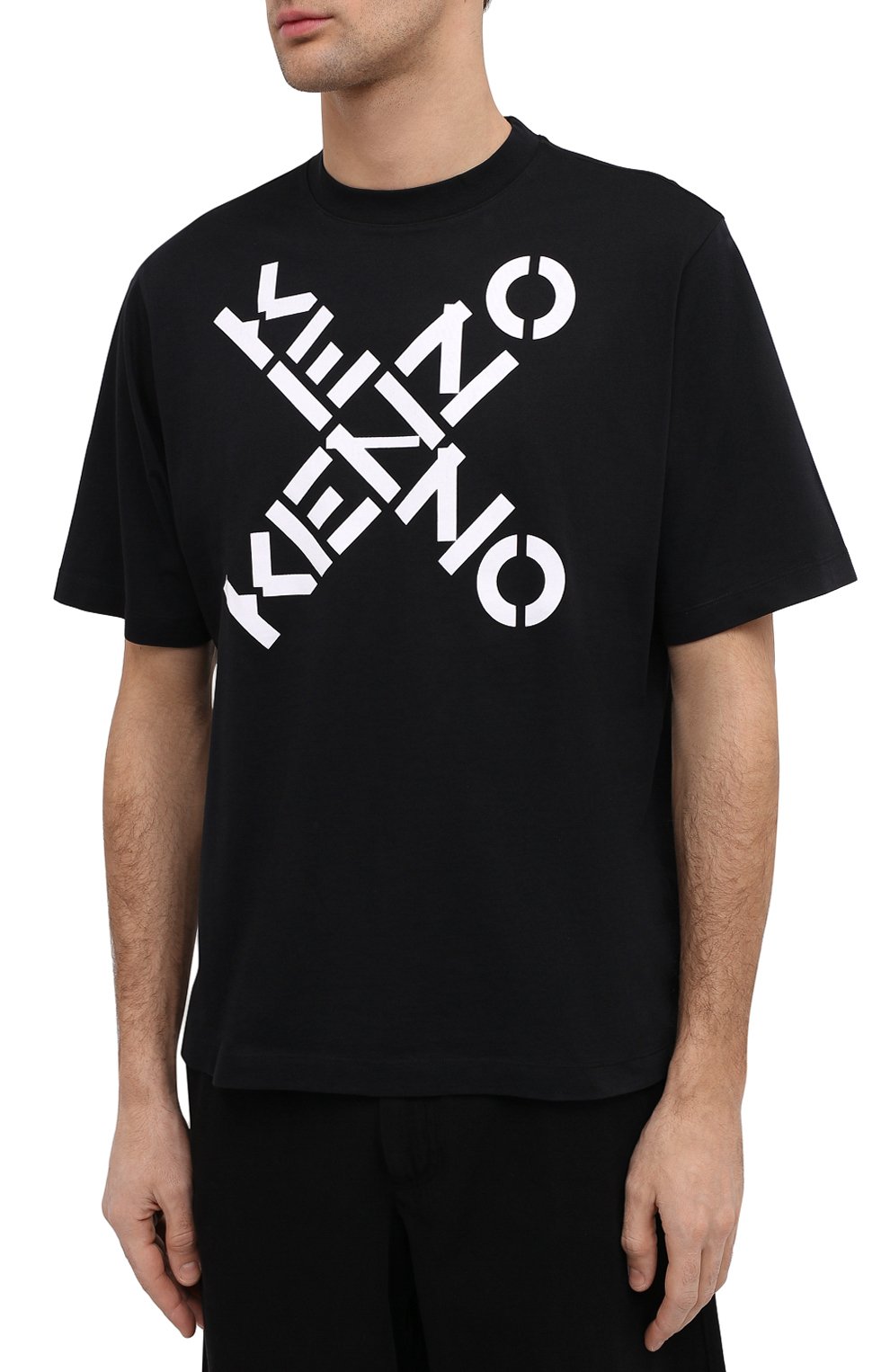 Хлопковая футболка kenzo sport KENZO, арт. FA65TS5024SJ, фото 3