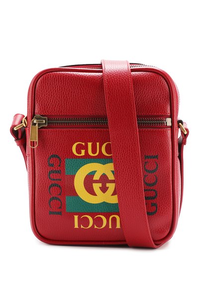 Кожаная сумка-планшет с логотипом бренда GUCCI, арт. 523591/0QSAT, фото 5