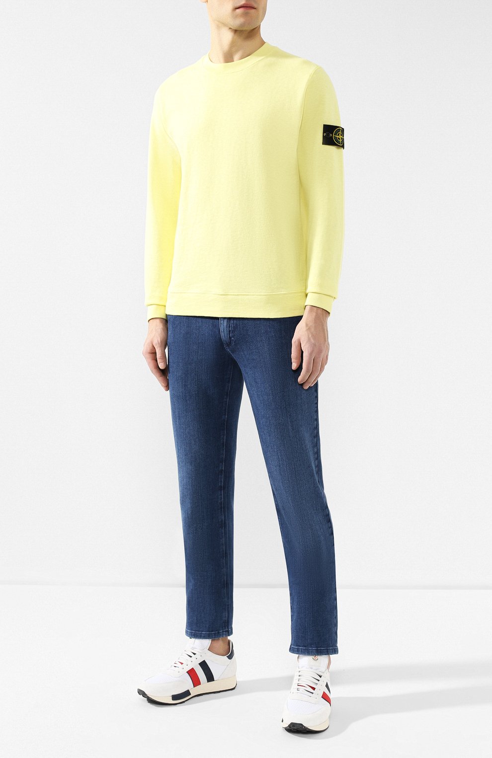 Хлопковый свитшот STONE ISLAND, арт. 701565560, фото 2