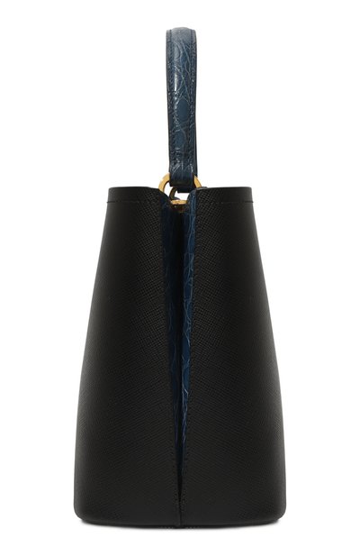 Сумка с отделкой из кожи каймана PRADA, арт. 1BA212-2EVL-F098P-OOO, фото 4