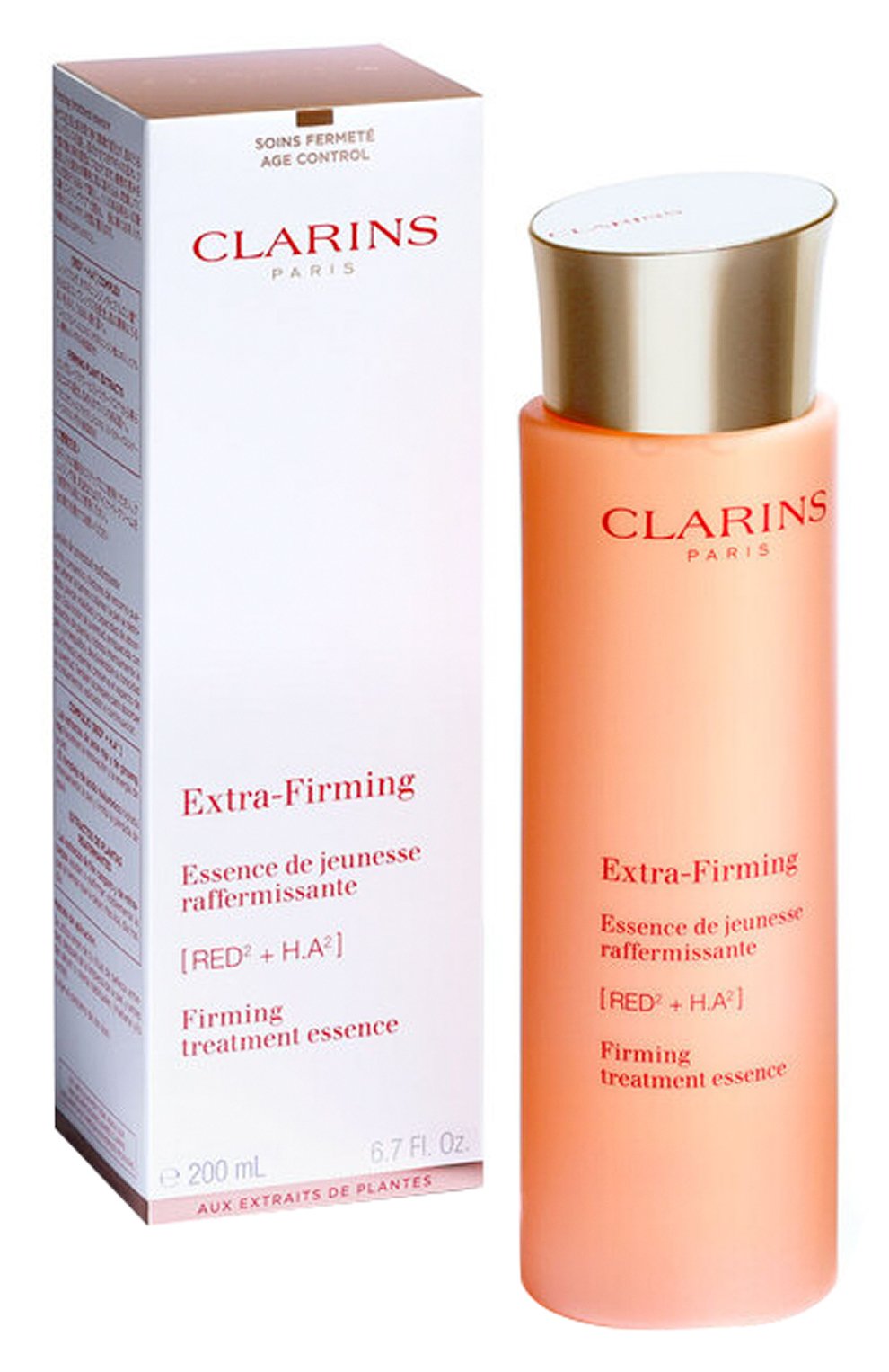 Укрепляющий смягчающий флюид extra-firming (200ml) CLARINS бесцветного цвета по цене 4750 руб., арт. 80083072, фото 2 Укрепляющий смягчающий флюид extra-firming (200ml) CLARINS, арт. 80083072, фото 2