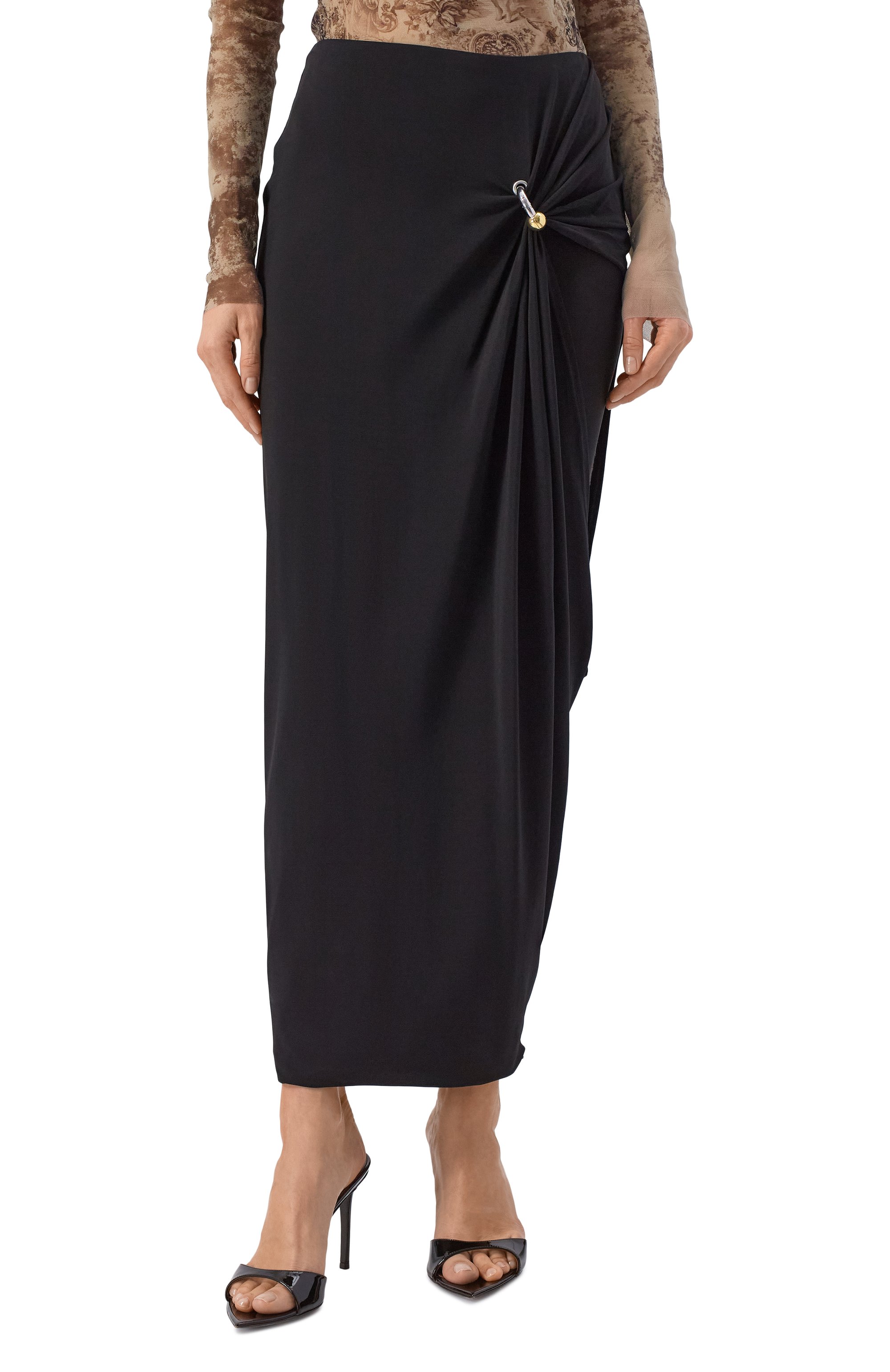 Юбка из вискозы JEAN PAUL GAULTIER, арт. 25/03-W-SK008/J008, фото 3