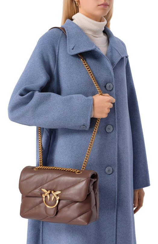 Сумка Love Puff Classic Pinko 100038/A0F2 Коричневый  100038/A0F2 Фото 2