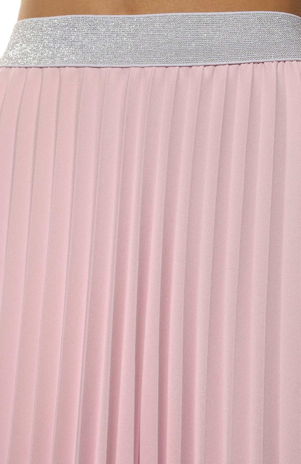 Юбка из вискозы SEVEN LAB розового цвета по цене 21000 руб., арт. SKG-100 baby pink, фото 5 Юбка из вискозы SEVEN LAB, арт. SKG-100 baby pink, фото 5
