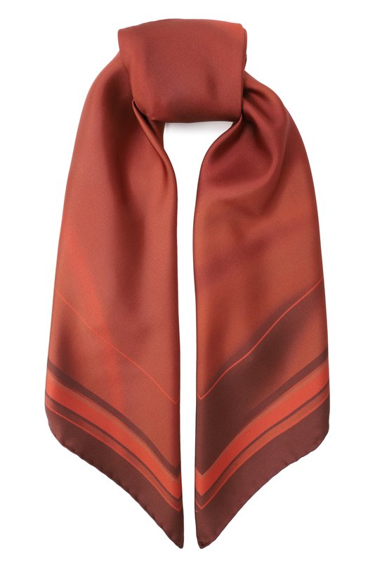 Шелковый платок Kiton D53754K0530H04 Красный D53754K0530H04