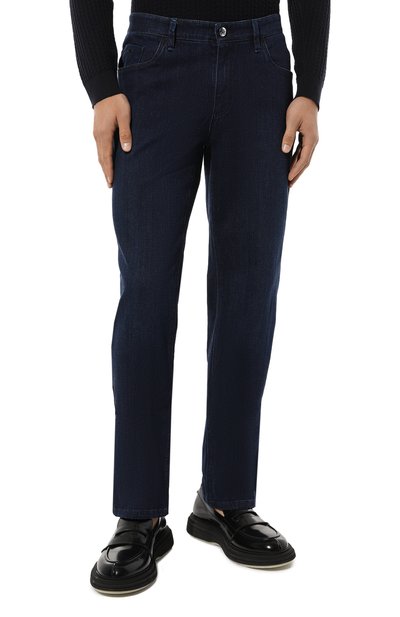 Джинсы ZILLI темно-синего цвета по цене 150500 руб., арт. MCZ-00045_MCZ-LDT45-JABC1/0001-R001_1, фото 3 Джинсы ZILLI, арт. MCZ-00045_MCZ-LDT45-JABC1/0001-R001_1, фото 3