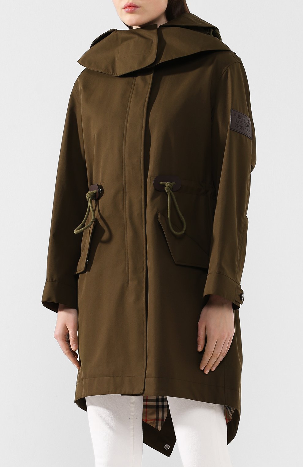 Парка polzeath BURBERRY хаки цвета по цене 260000 руб., арт. 8017119, фото 3 Парка polzeath BURBERRY, арт. 8017119, фото 3