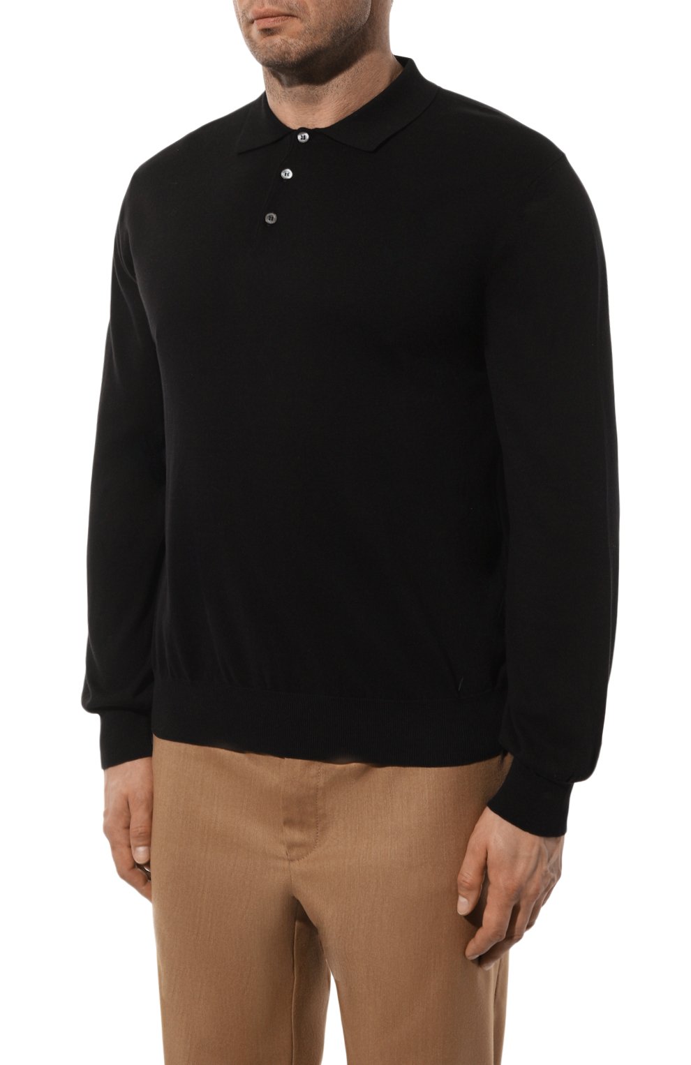 Хлопковое поло CANALI, арт. C0017B/MK00145, фото 3