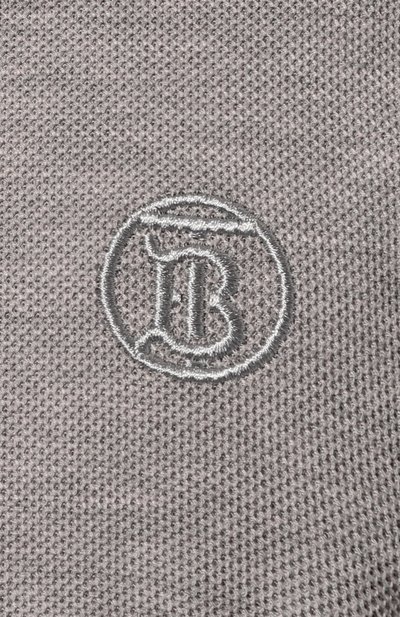 Хлопковое поло BURBERRY, арт. 8052966, фото 5