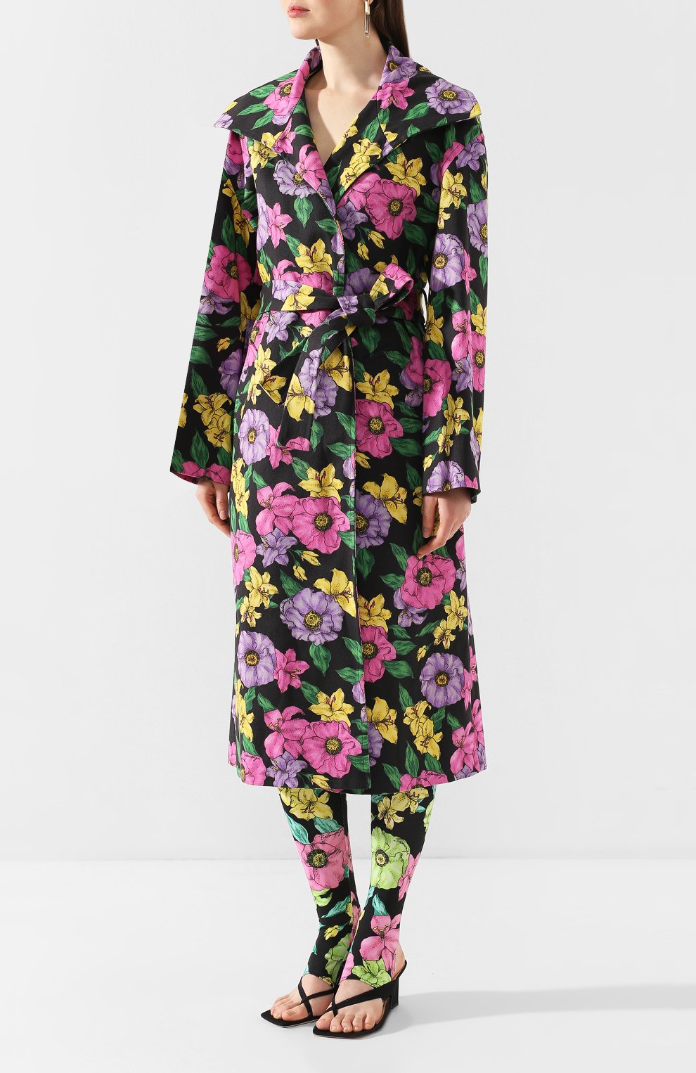 Хлопковый плащ BALENCIAGA, арт. 602436/TGLN7, фото 3