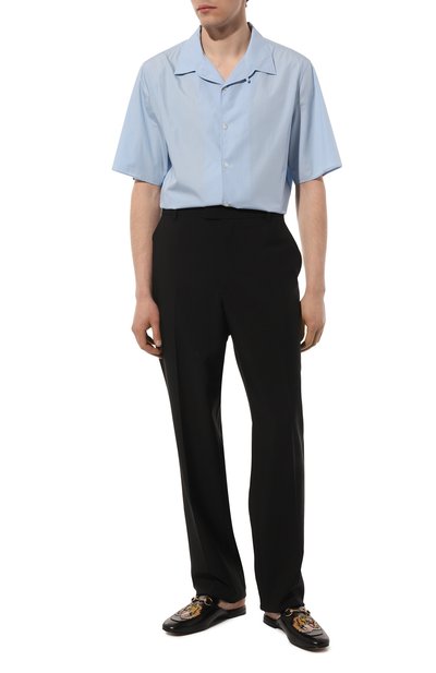 Кожаные сабо princetown GUCCI, арт. 457135 BLM00, фото 2