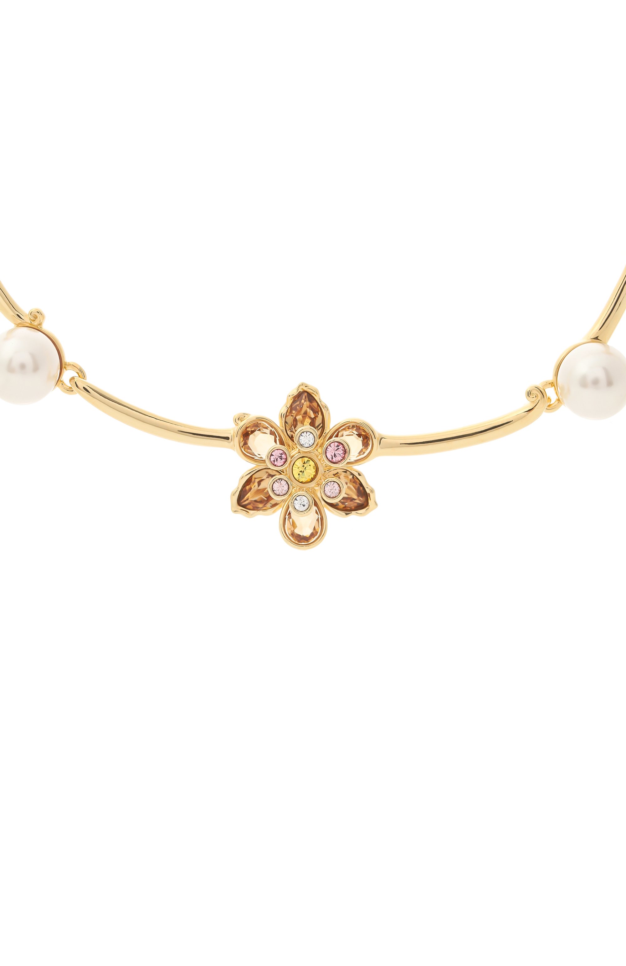 Колье idyllia SWAROVSKI золотого цвета по цене 29950 руб., арт. 5732388, фото 3 Колье idyllia SWAROVSKI, арт. 5732388, фото 3