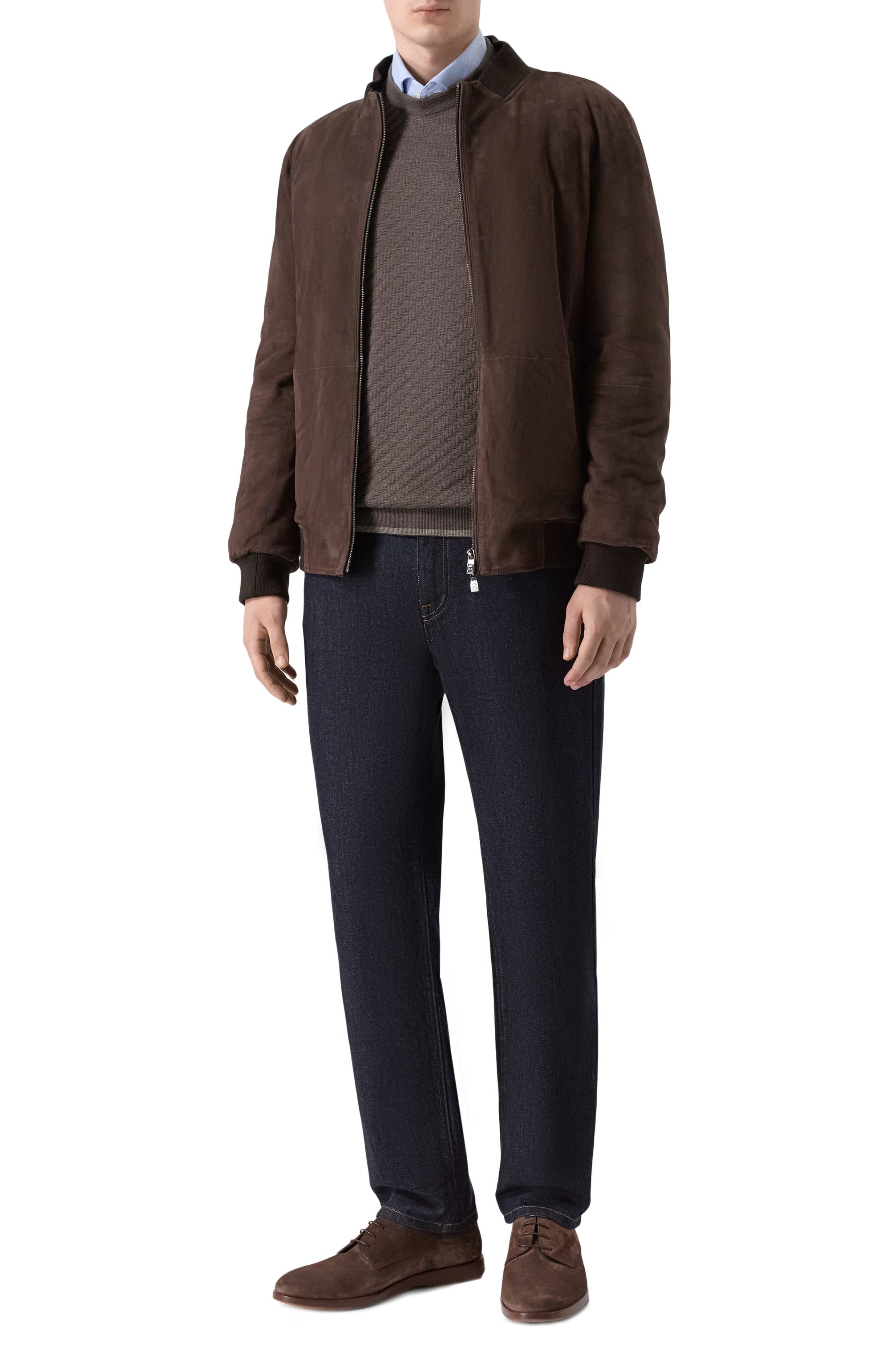 Замшевые дерби BARRETT, арт. 261U043.2/LIGHT CASHEMERE, фото 2