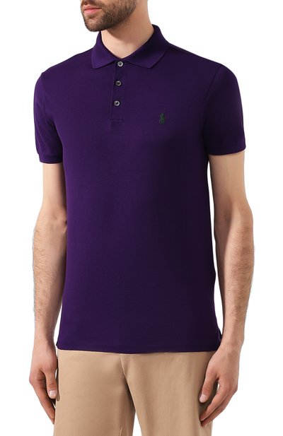 Хлопковое поло POLO RALPH LAUREN, арт. 710541705, фото 3