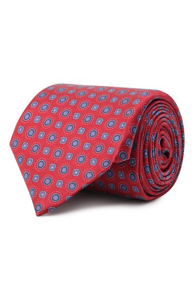 Мужской шелковый галстук CORNELIANI, арт. 89U302-2120326/00