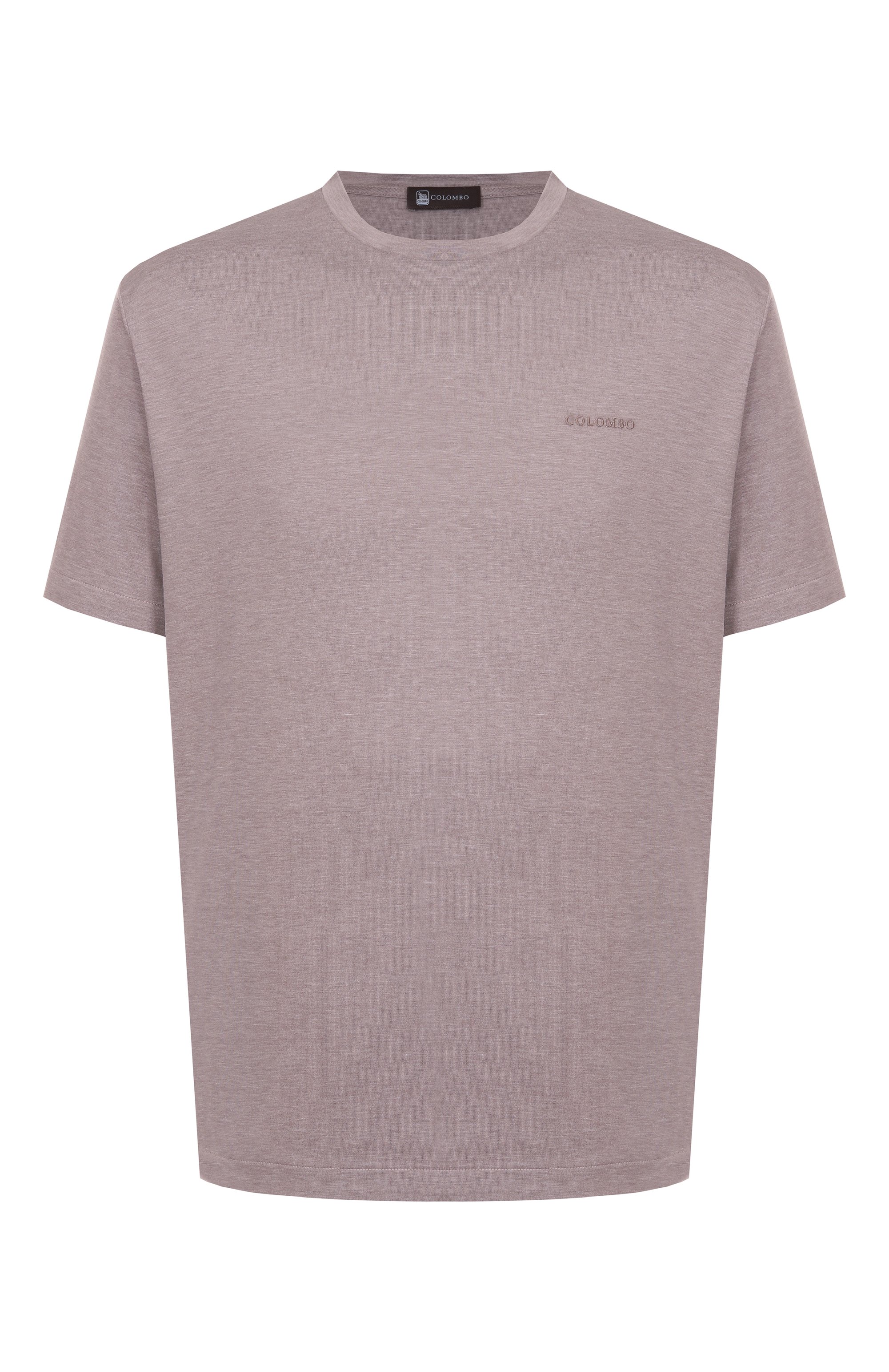 Футболка из шелка и хлопка COLOMBO, арт. TS00412/M0146-U, фото 1