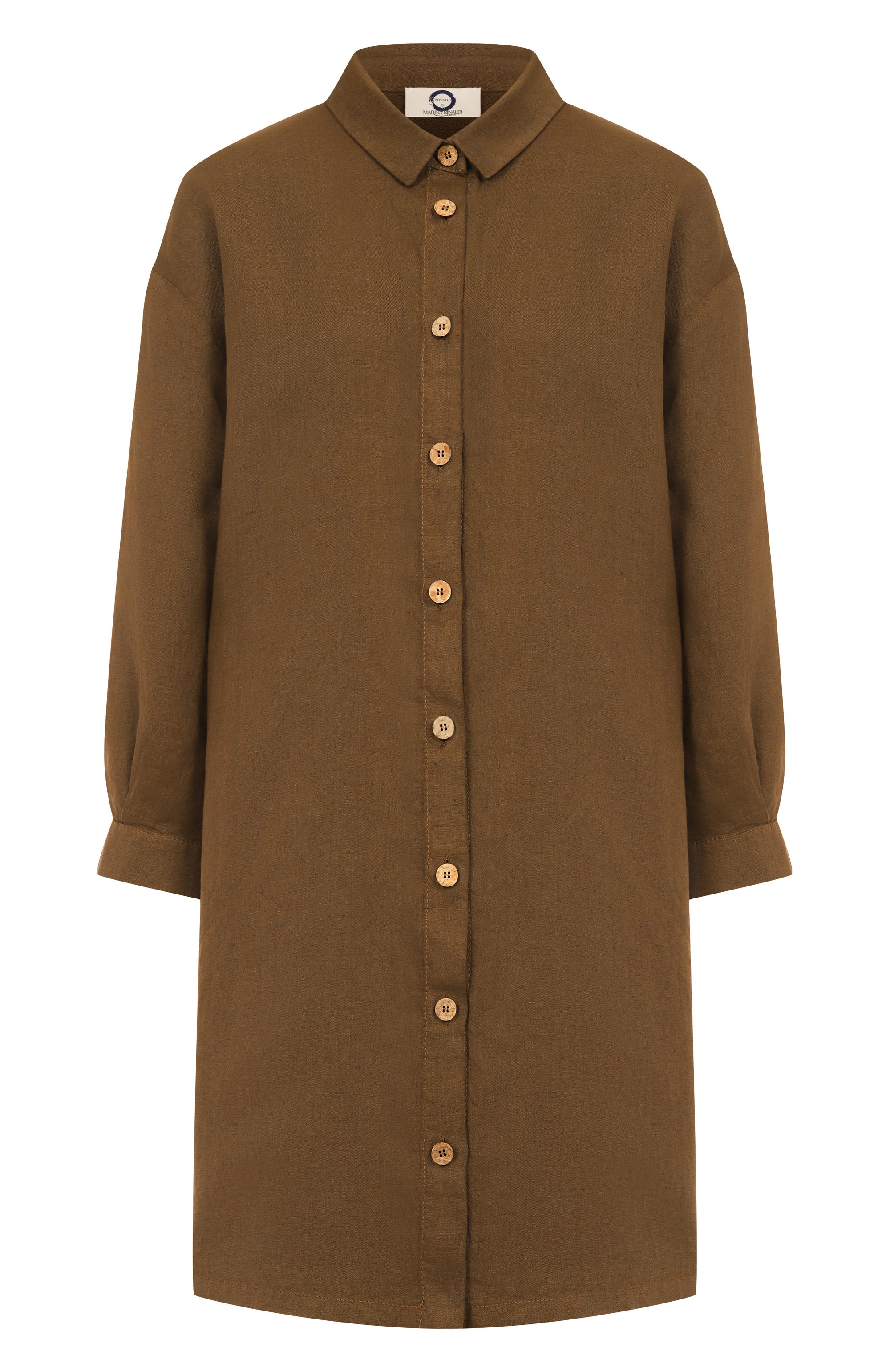 Льняная рубашка MARINA RINALDI VOYAGE, арт. FRIDA, фото 1