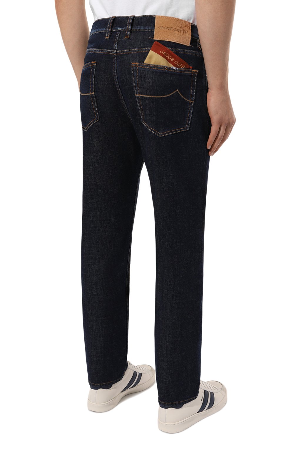 Джинсы icio JACOB COHEN темно-синего цвета по цене 42700 руб., арт. U Q E23 32 S 3736/860D, фото 4 Джинсы icio JACOB COHEN, арт. U Q E23 32 S 3736/860D, фото 4