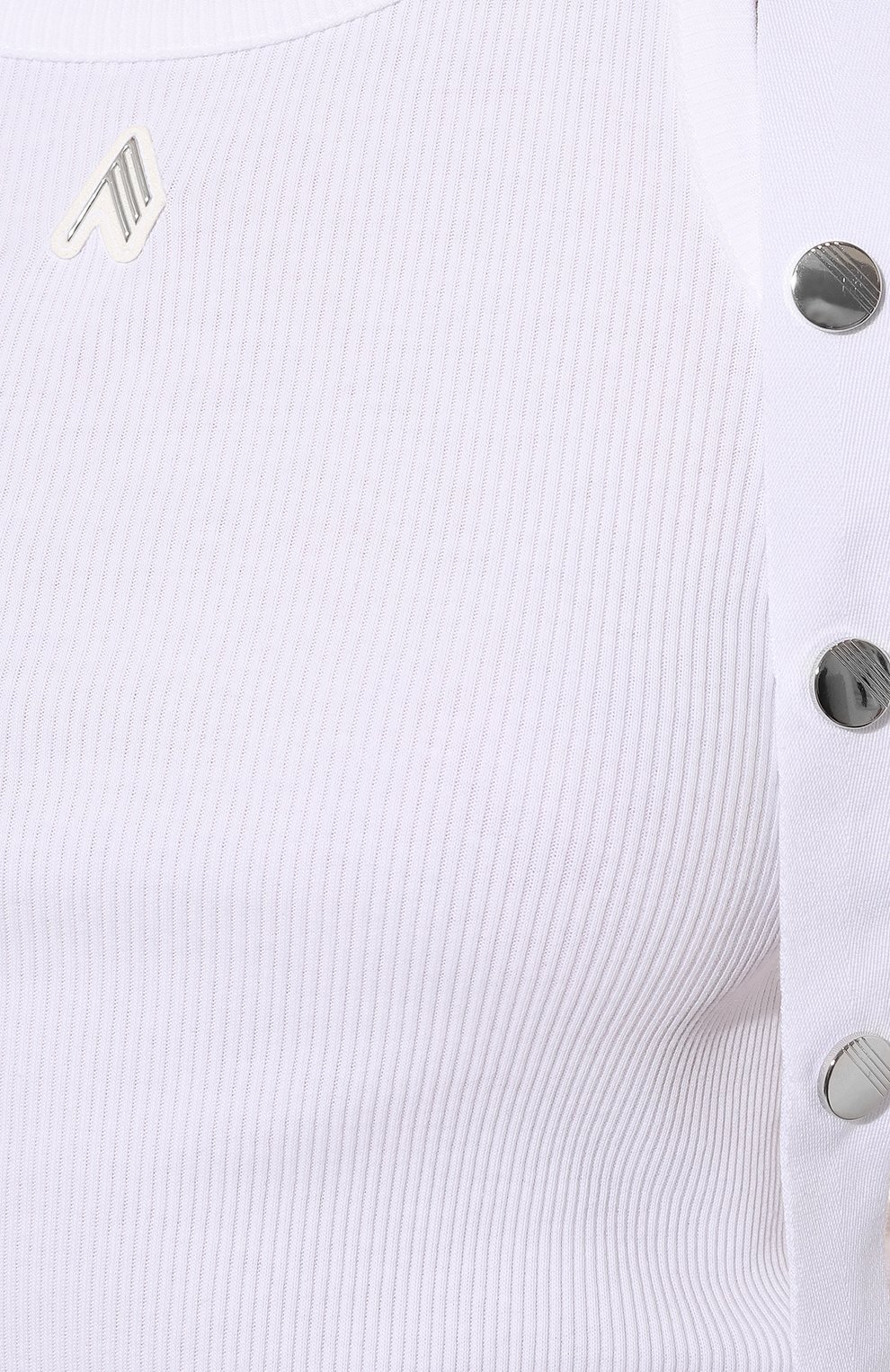 Хлопковая майка THE ATTICO, арт. 241WCT229/J038, фото 5