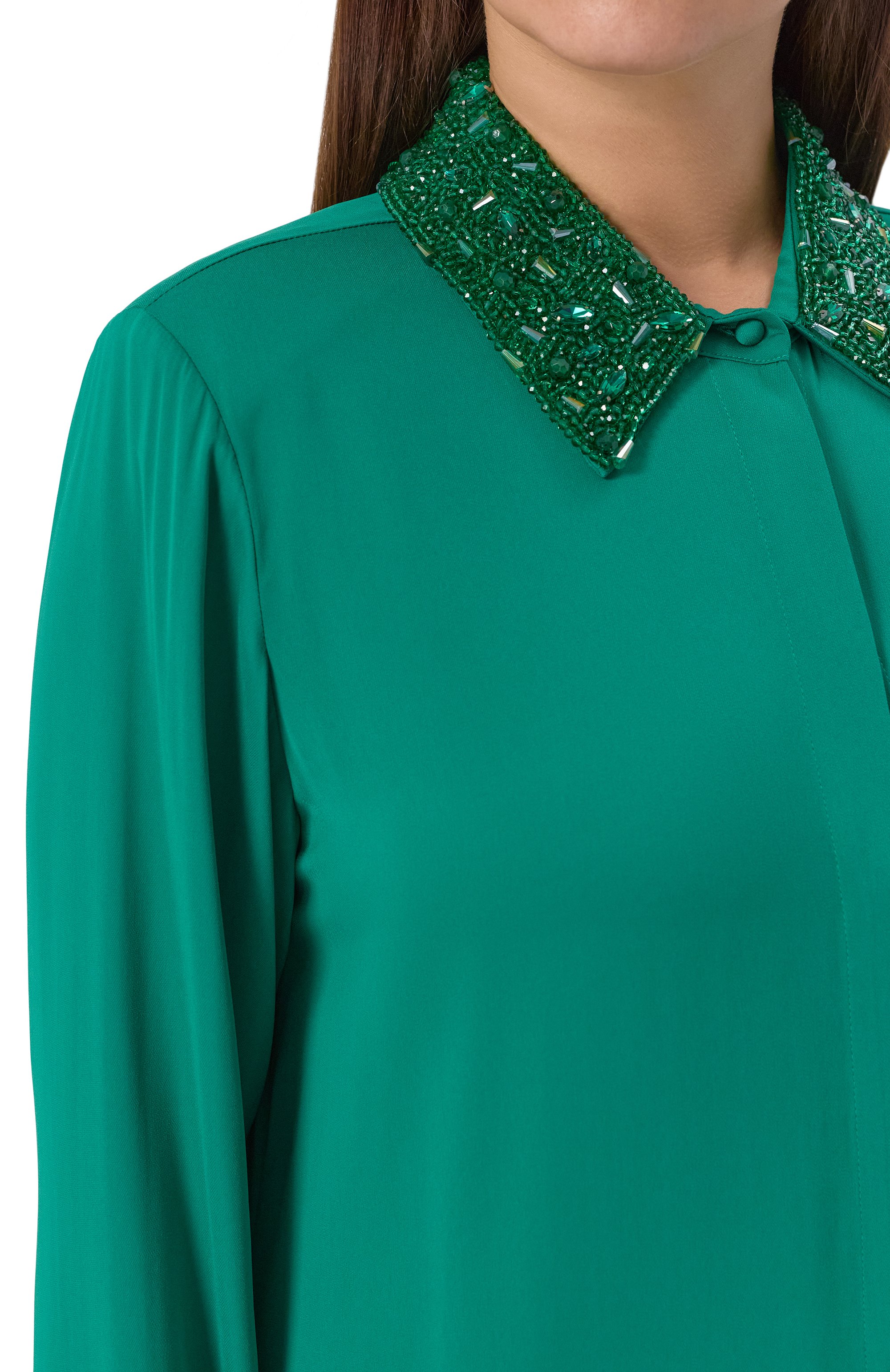 Платье из вискозы MARINA RINALDI ELEGANTE, арт. URANI0, фото 5