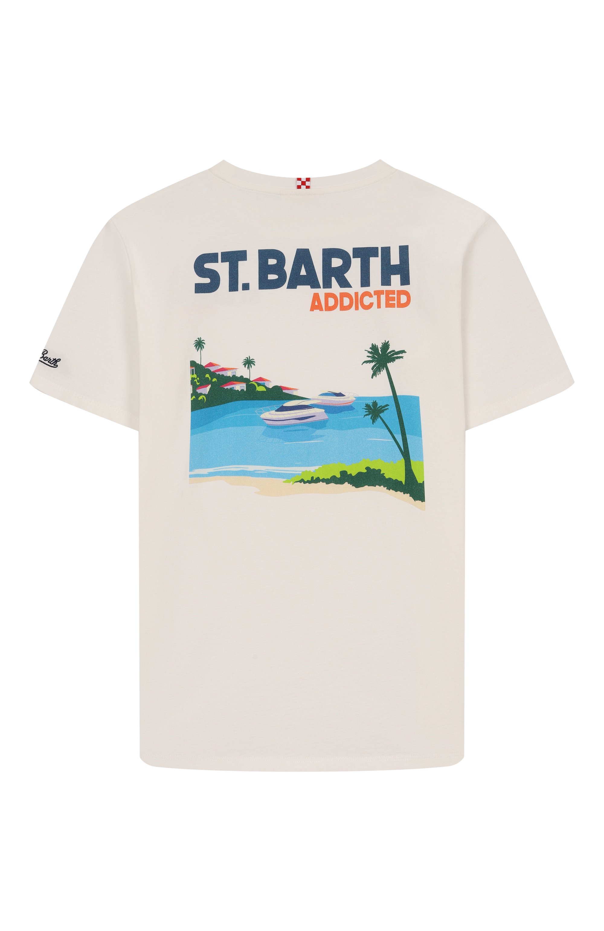 Хлопковая футболка MC2 SAINT BARTH, арт. STBK TSHIRT B0Y/TSH0001/02331F, фото 2