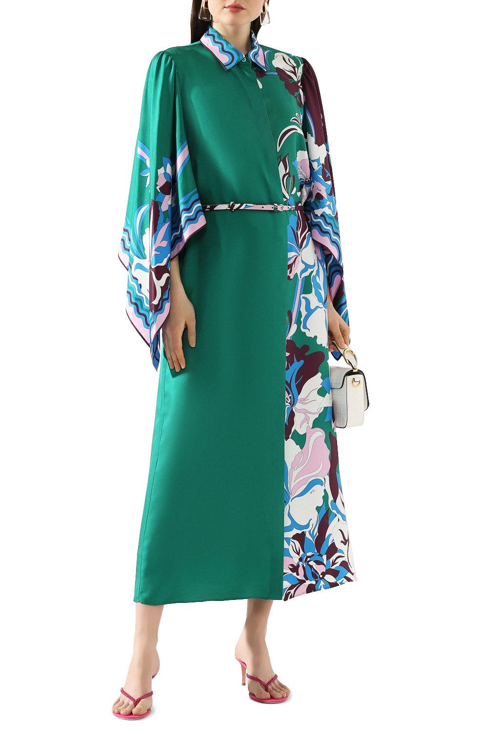 Шелковое платье EMILIO PUCCI, арт. 0ERH85/0E880, фото 2