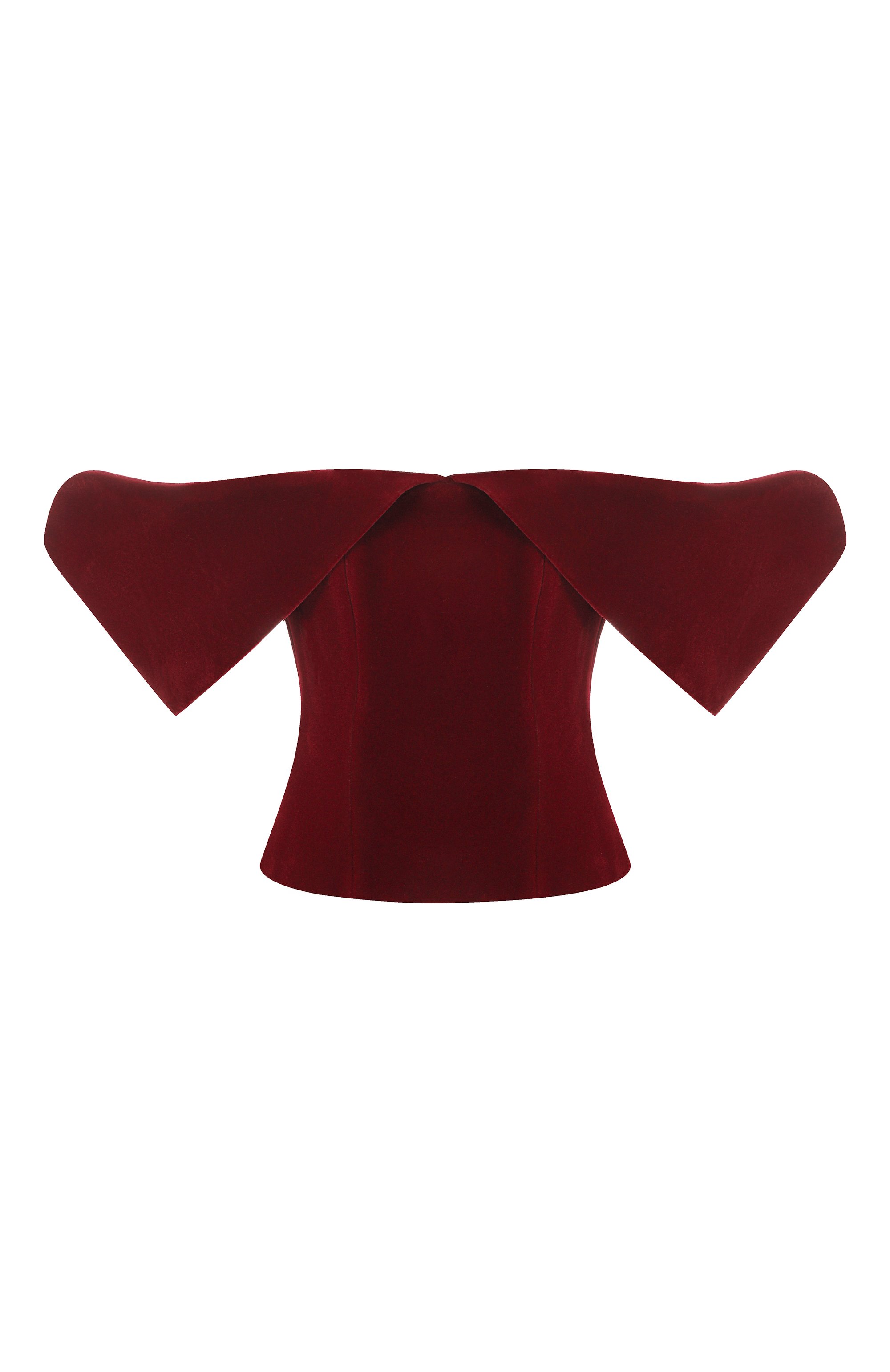 Бархатный топ-корсет DAVID KOMA, арт. PF25DK27T, фото 1