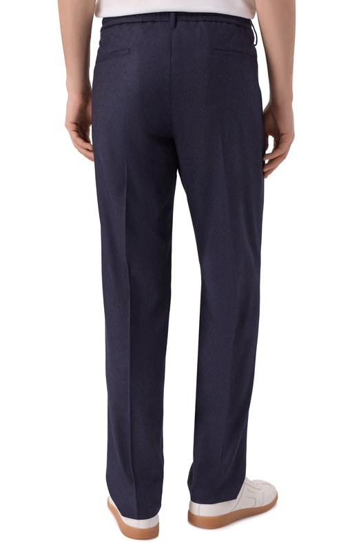 Брюки из шерсти и кашемира Capobianco 19M808.FA00. Синий  19M808.FA00. Фото 4