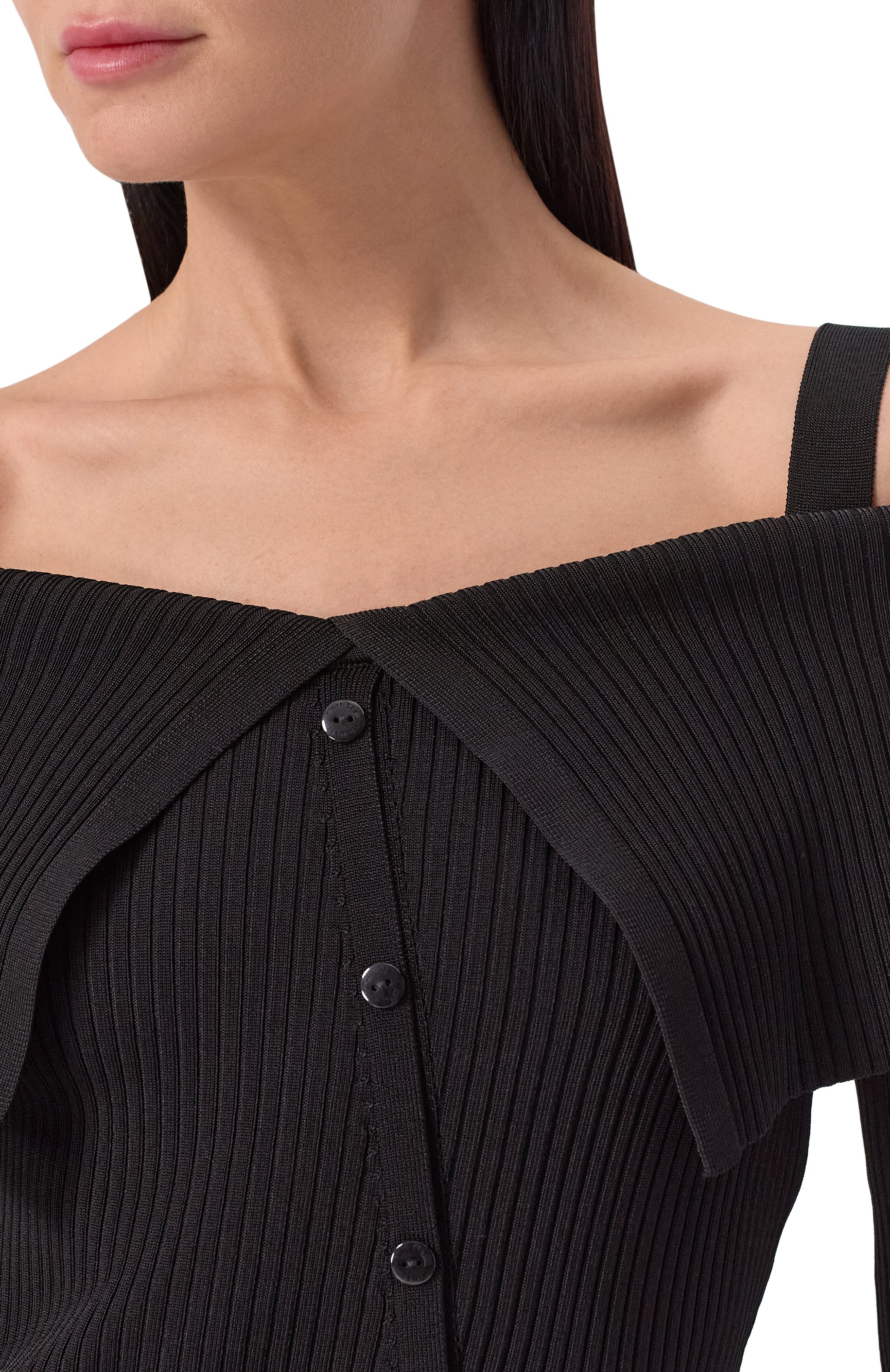 Топ из вискозы TWINSET, арт. 251TP3031, фото 5