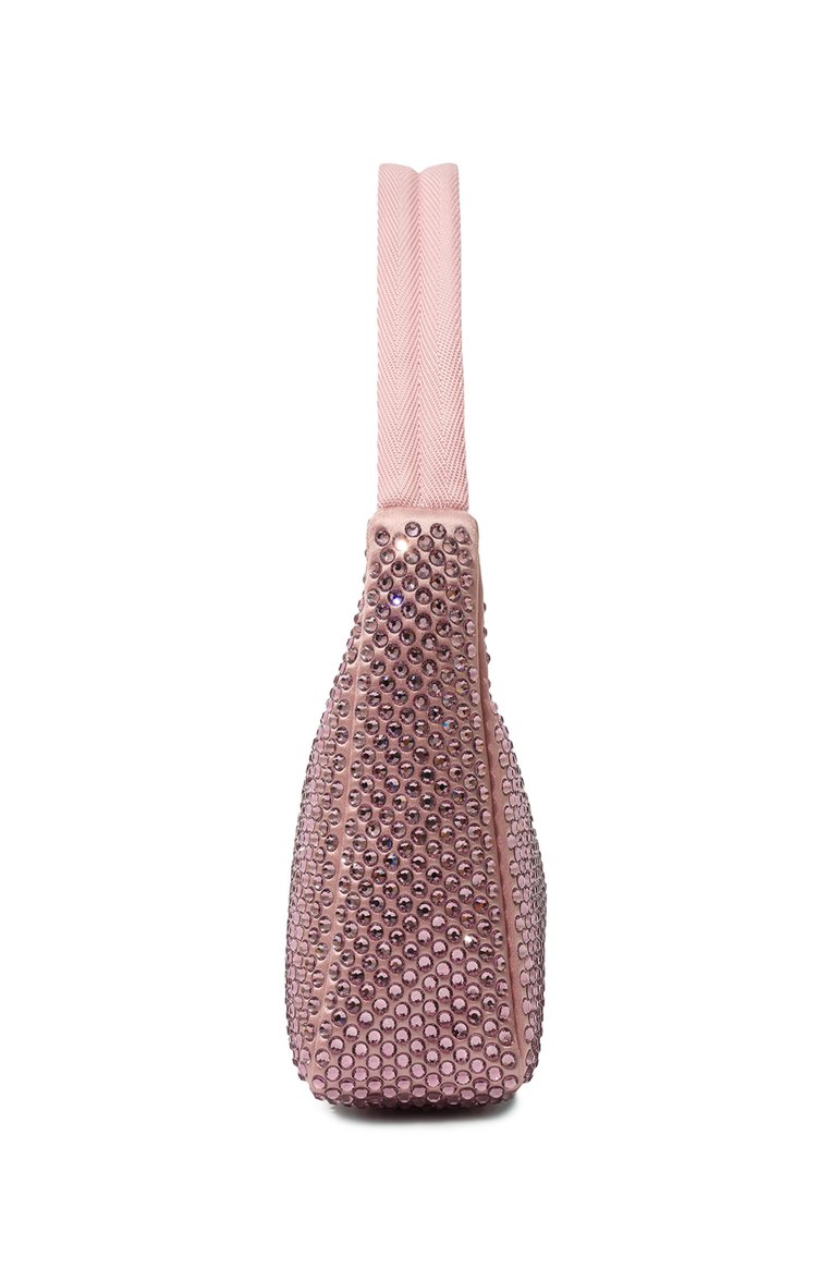 Женская сумка prada re-edition 2000 PRADA розового цвета, арт. 1NE515-2AWL-F0E18 | Фото 3 (Материал: Текстиль; Размер: small; Сумки-технические: Сумки top-handle)