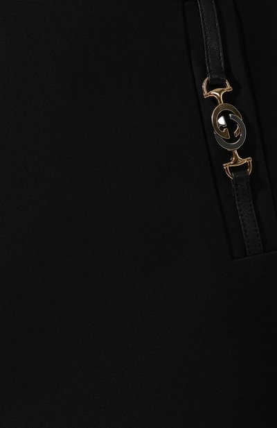 Юбка из смеси шелка и шерсти GUCCI, арт. 603337/Z8AHX, фото 5
